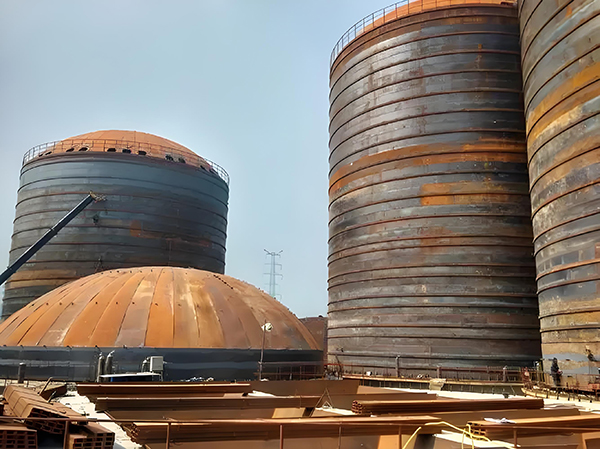 绥芬河焦粉钢板仓